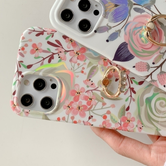 Floral iPhone 15 Case iPhone 14 Case iPhone 13 Pro Max Case 12 Pro Max Case - Picture 5 of 5